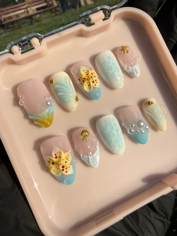 Seafoam & Pearl Whisper