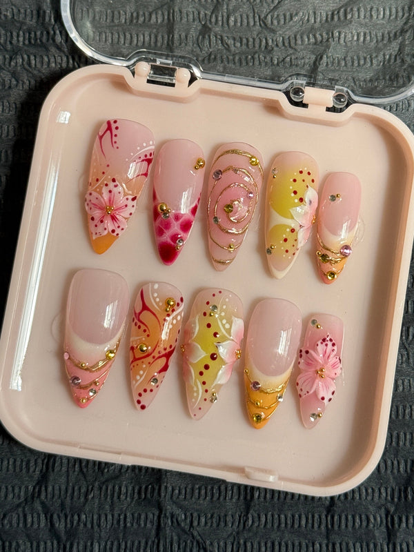 Flamingo Swirl